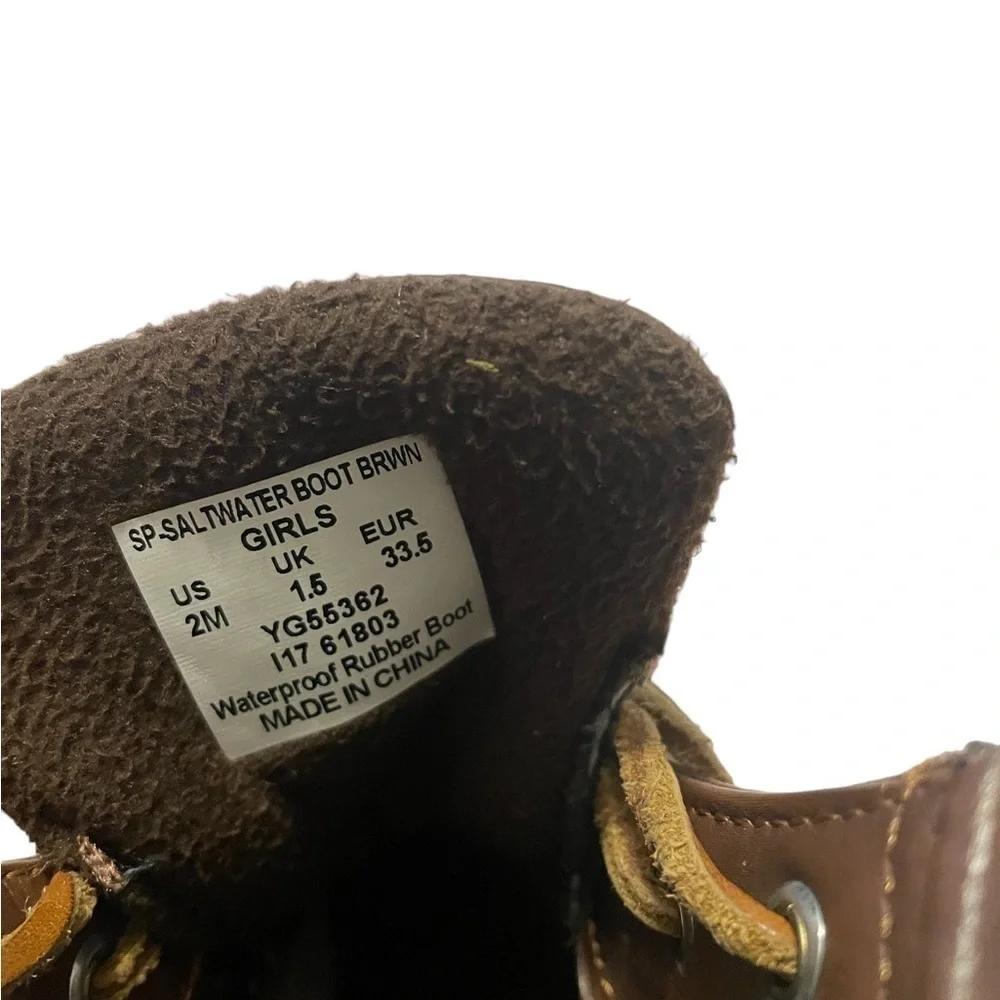 Sperry Kids Saltwater Boot, Size 2M‎